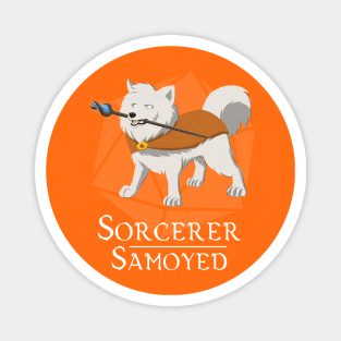 Samoyed Sorcerer Magnet